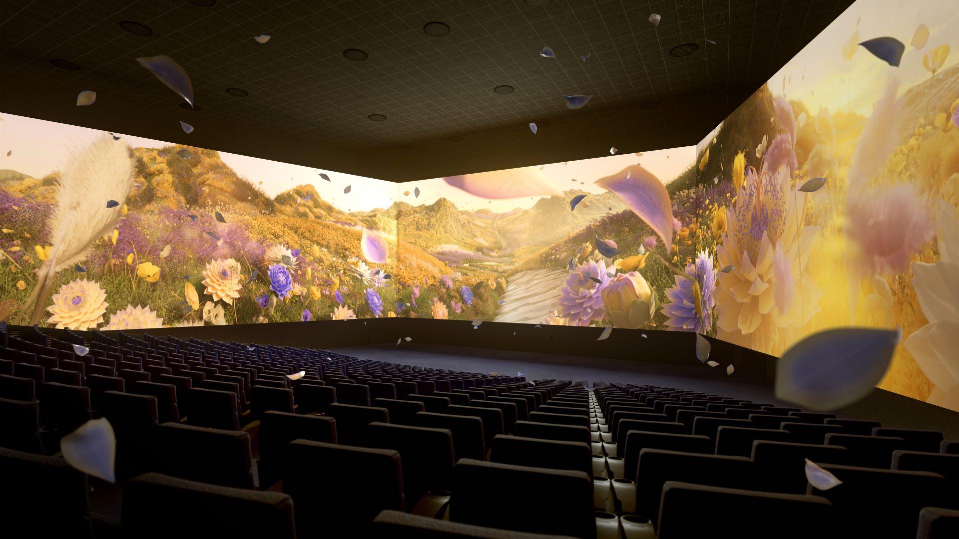 ScreenX auditorium